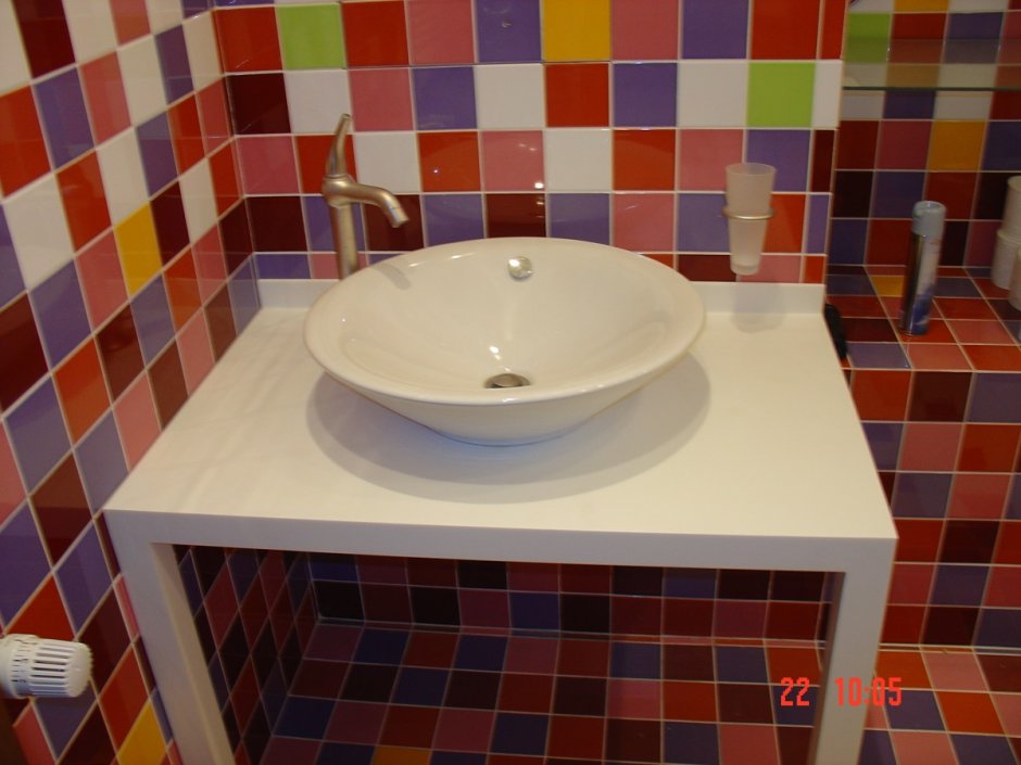 Столешница под раковину из гипсокартона