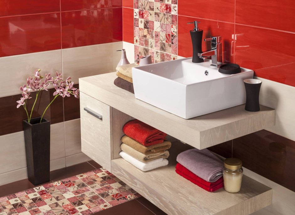 Столешница под раковину в ванную комнату