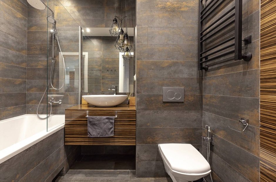 Душевая лофт 5м2