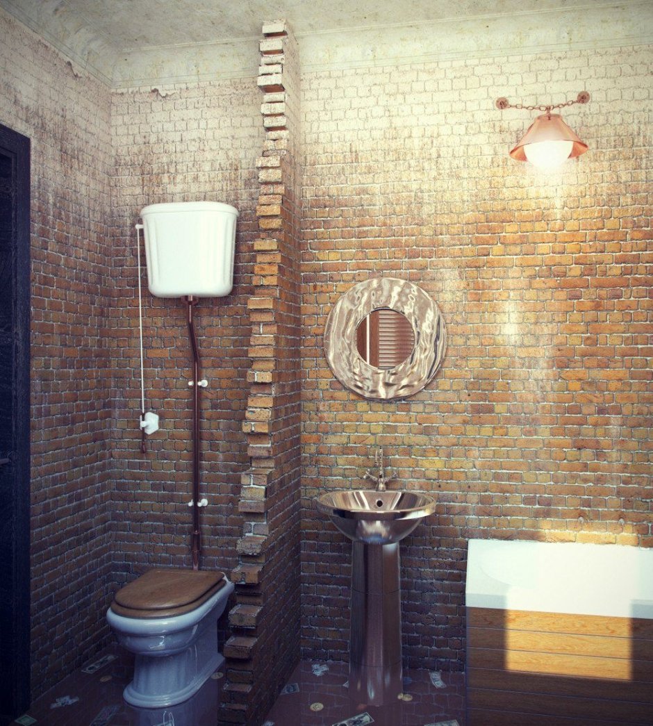 Унитаз лофт