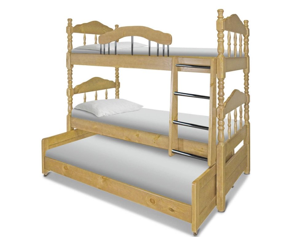 Кровать Шале Альбион трехъярусная