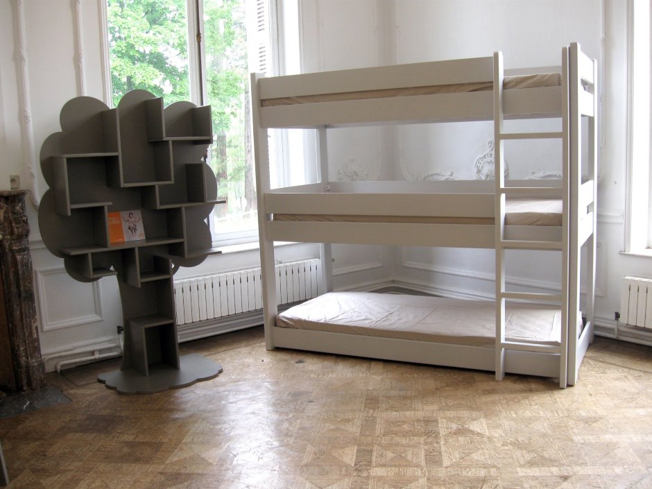 Трехъярусная кровать икеа