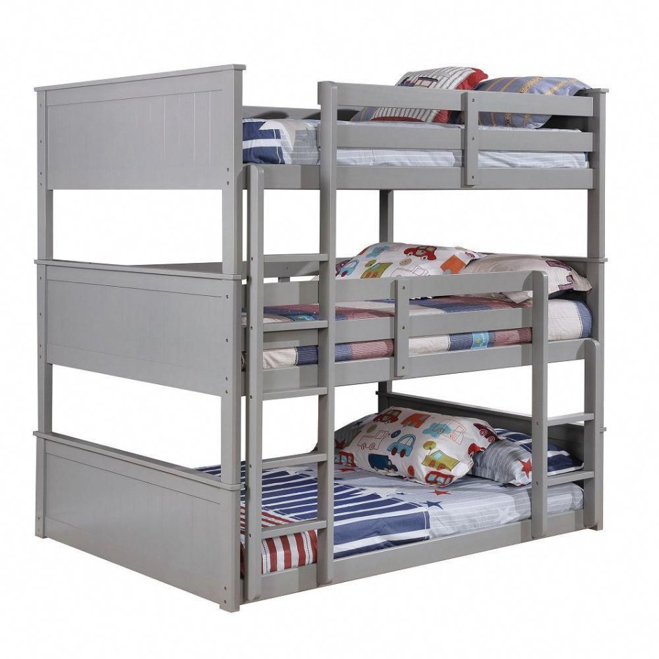 Кровать "Саша" трехъярусная