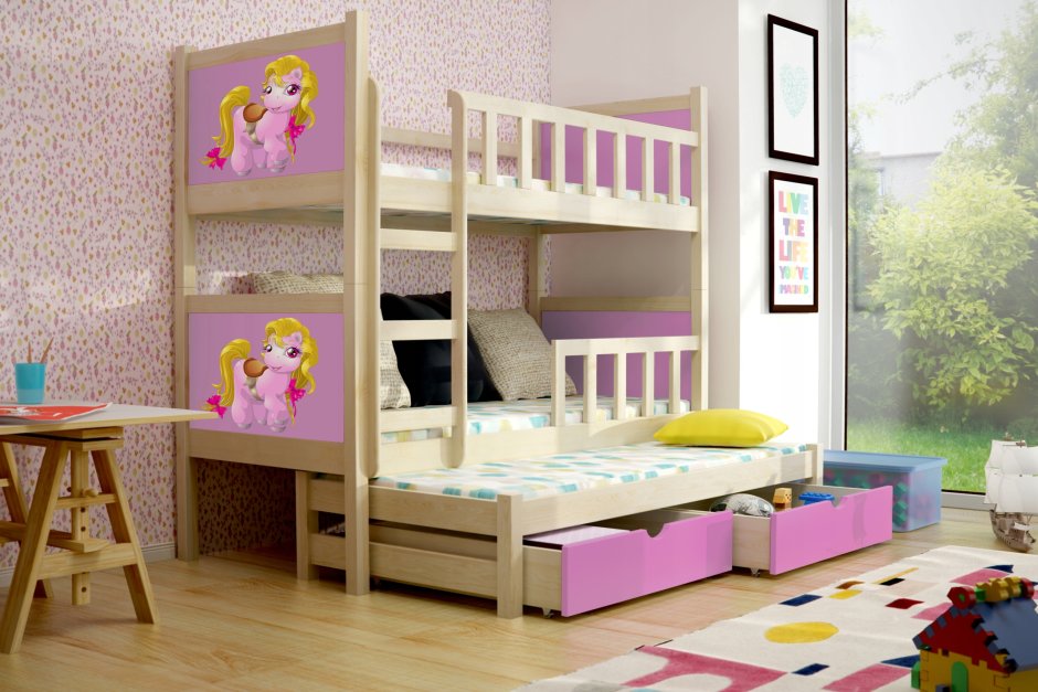 Многоярусные кровати для детей