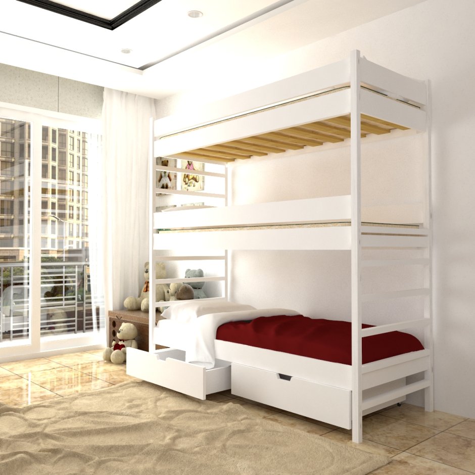 Многоярусные кровати