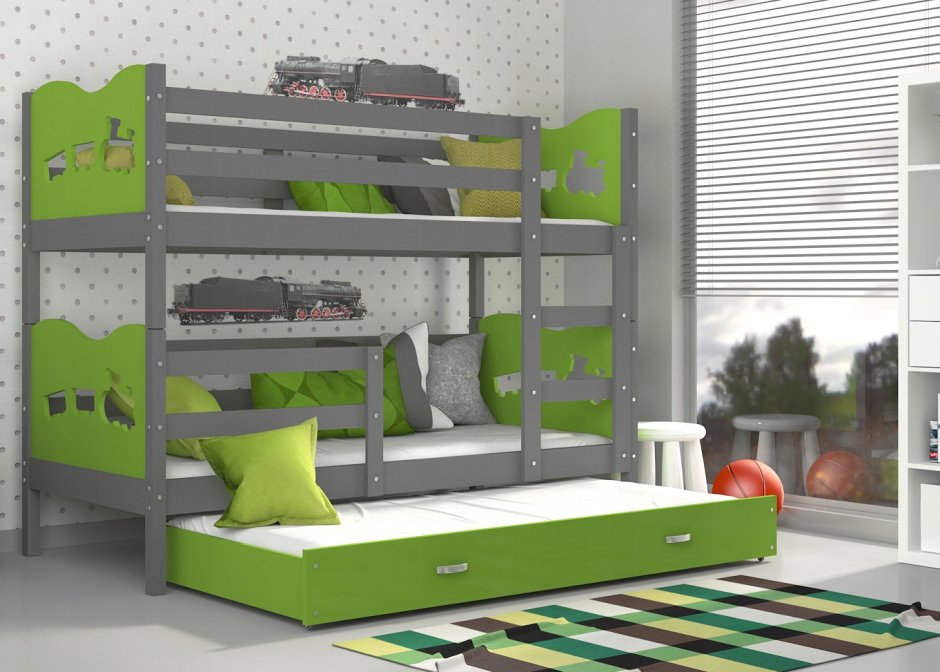 Двухъярусная кровать 190х80