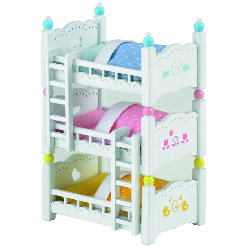 Sylvanian Families трехъярусная кровать
