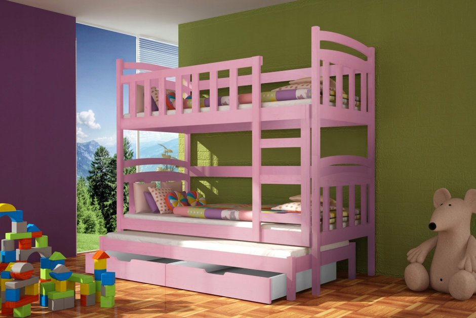 Двухъярусная кровать Аллегро