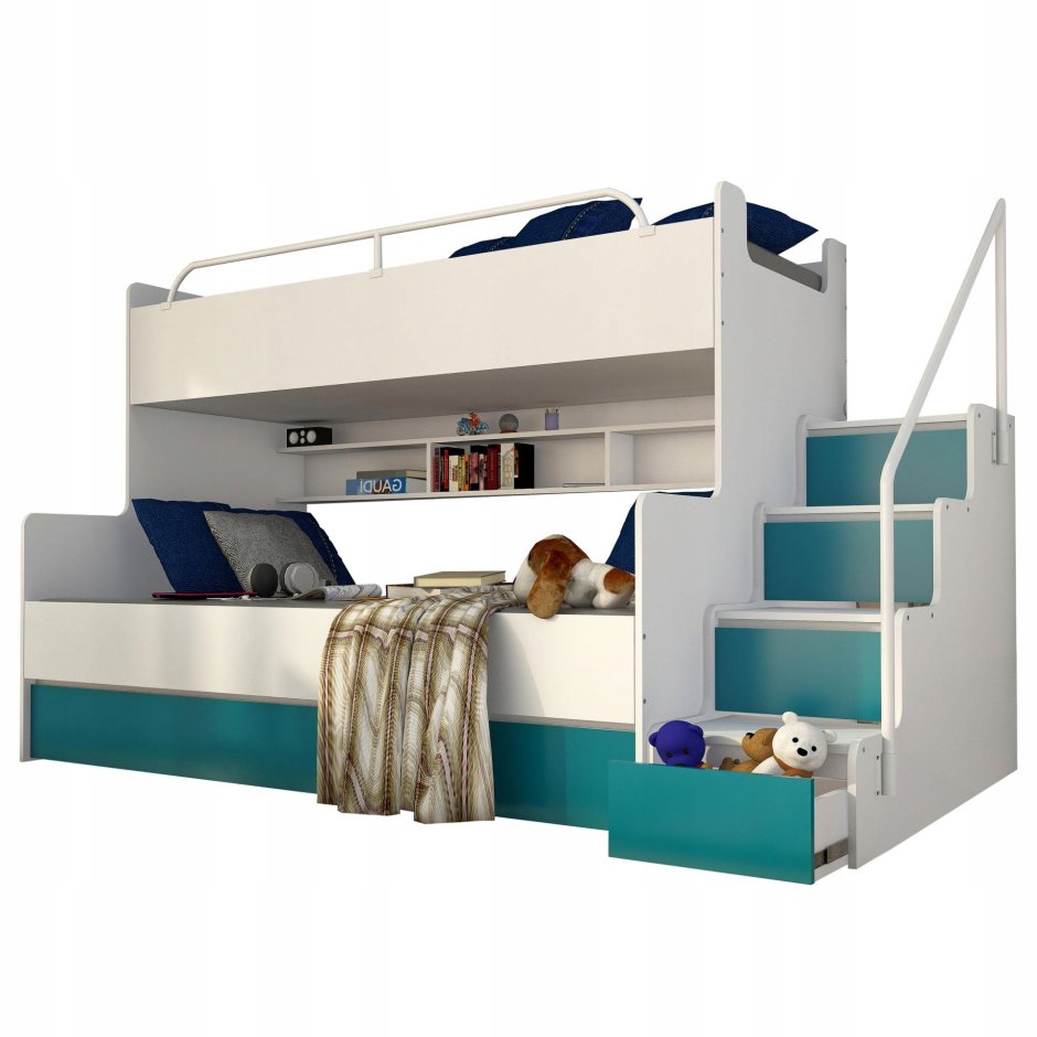 Трехъярусная кровать