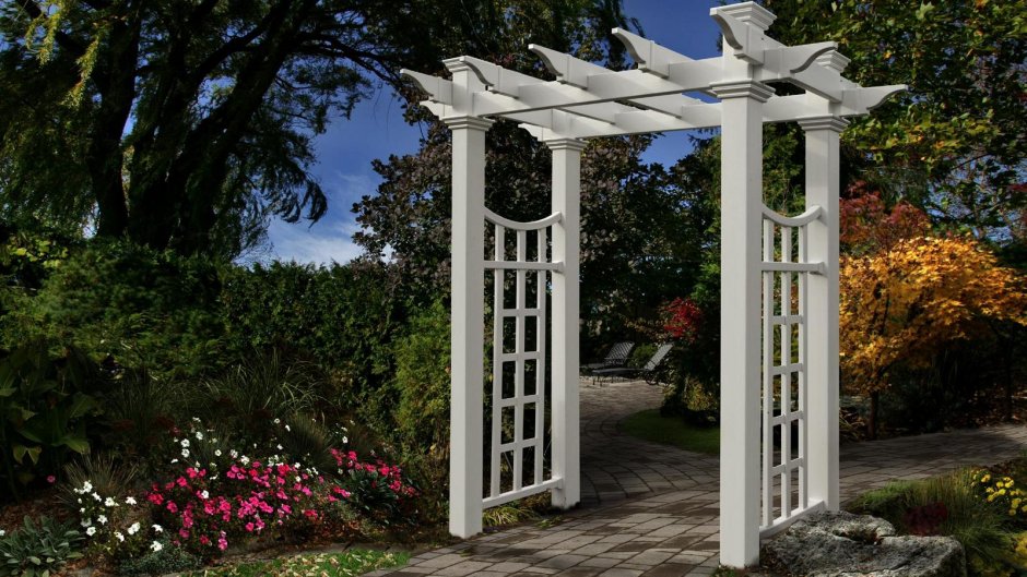 Трельяж в садово Парковом искусстве