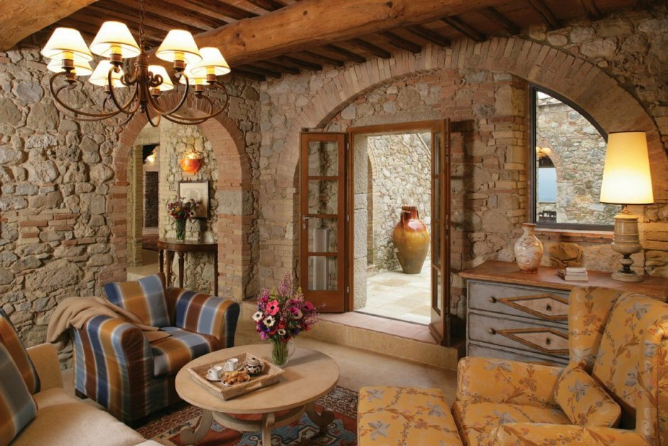 Тосканский стиль в интерьере дома