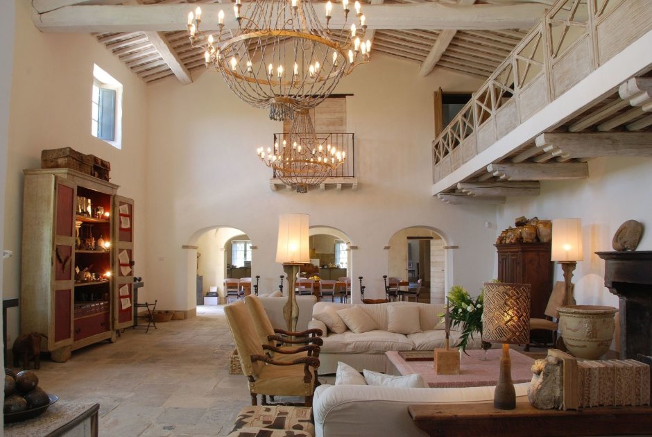 Вилла в Тоскане интерьер