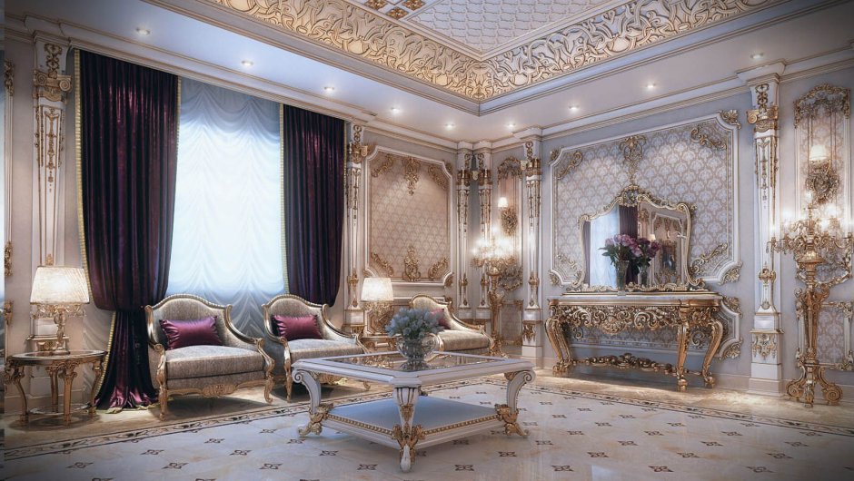 Antonovich Design интерьеры в стиле Барокко