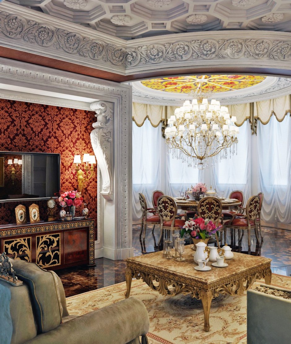 Гостинная в сьиле Борко