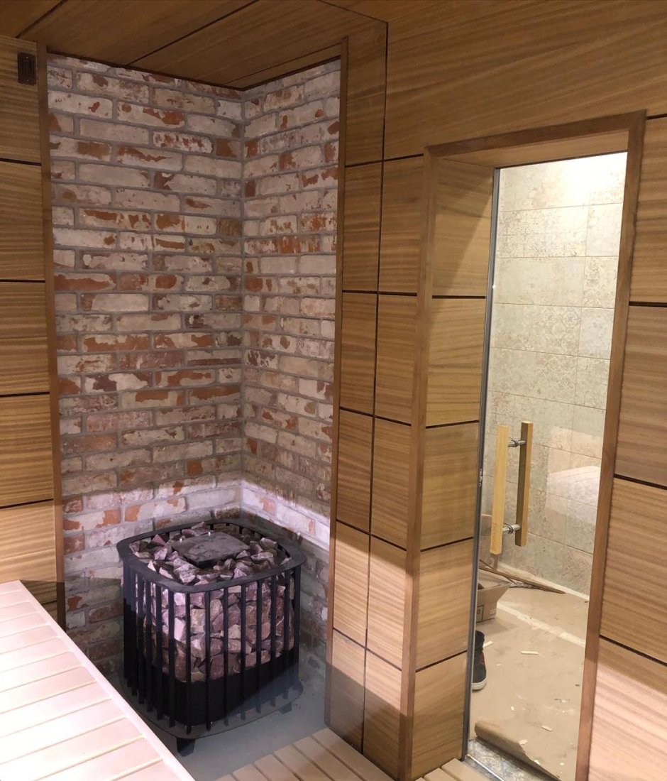 Фиброцементная панель для бани