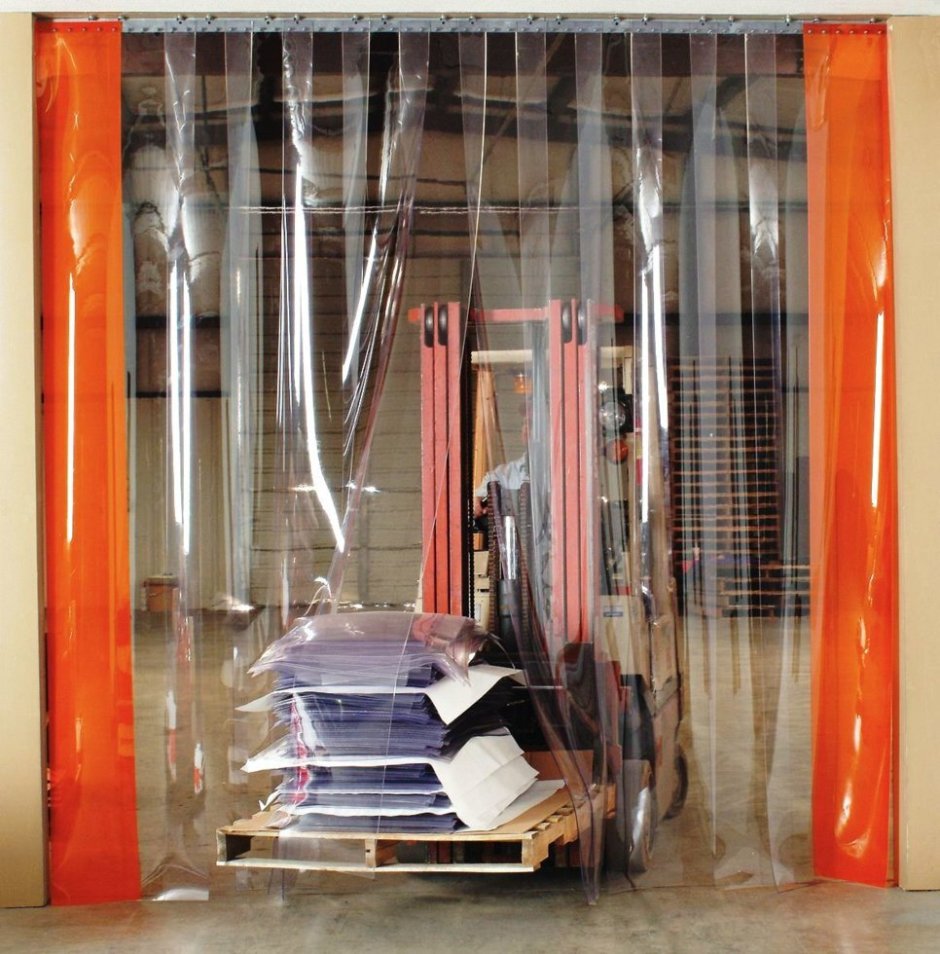 Пластиковые полосовые ПВХ завесы