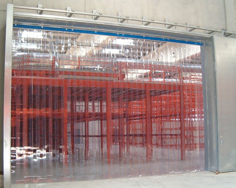 Завесы шторы ПВХ полосовые силиконовые