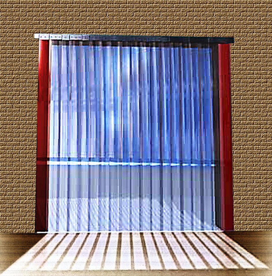 Полосовые завесы ПВХ ленточные завесы