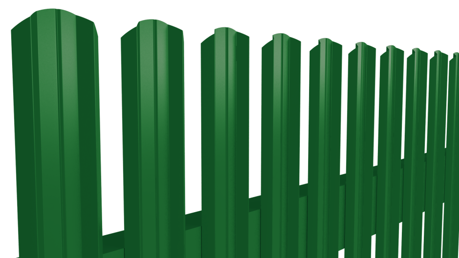 Штакетник Гринлайн металлический