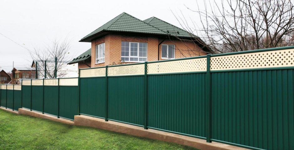 Ворота Эстет 2,0х3,6 RAL 6005