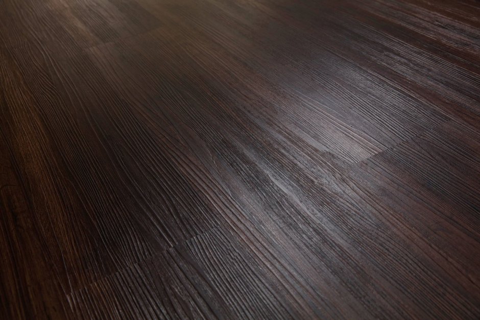 Ламинат темно коричневый