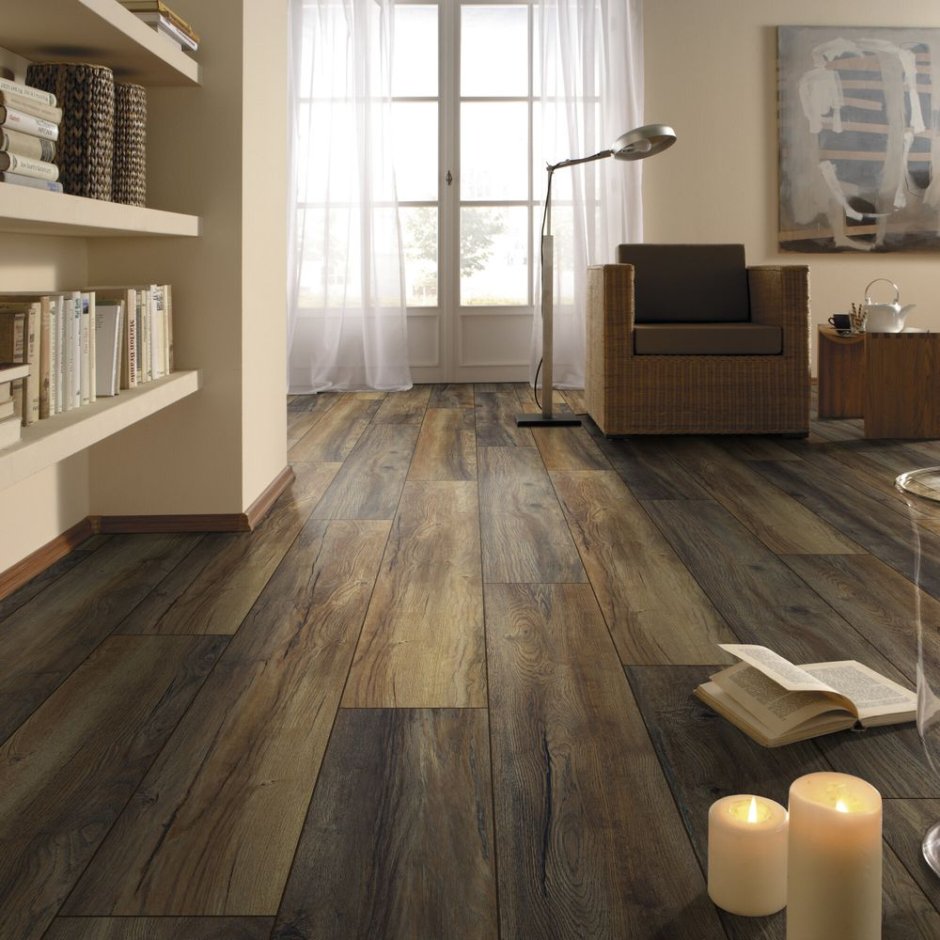 Ламинат Kronostar Synchro-Tec дуб Огненный