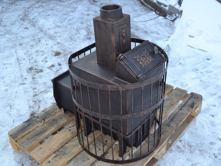 Печь банная Каменка (труба 426/377)