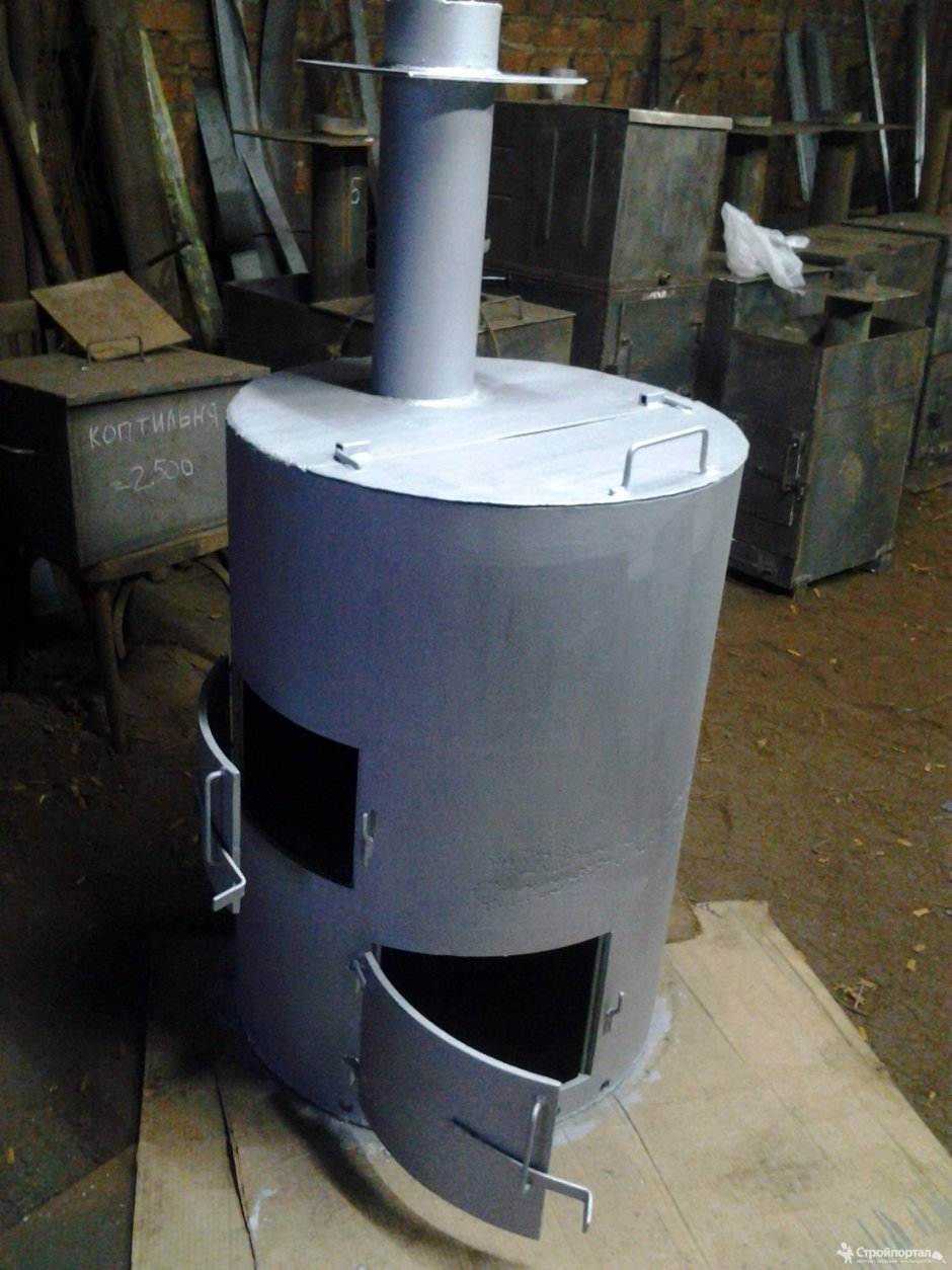 Банная печь Технолит круглая