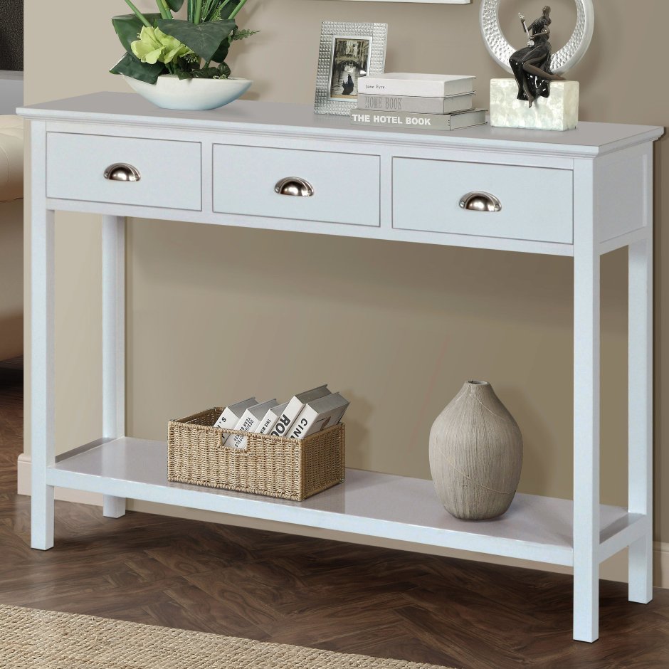 Консоль узкая 30см классика