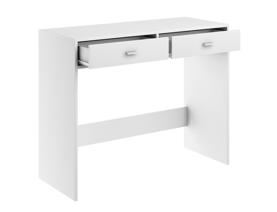 Консольный стол Ustas-2 100х40 с двумя ящиками черного цвета