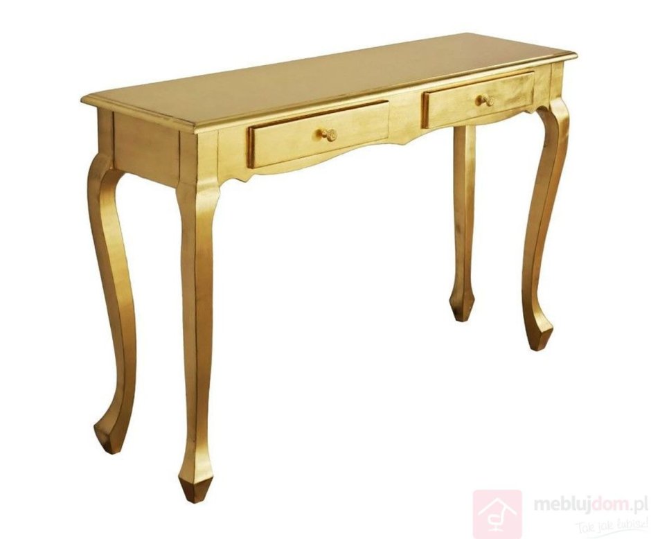Консольный столик золото