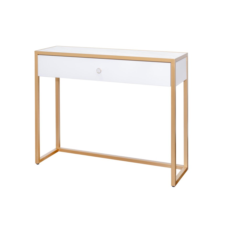 Консоль с ящиком белого цвета 8 800 ₽ артикул: IMR-354567