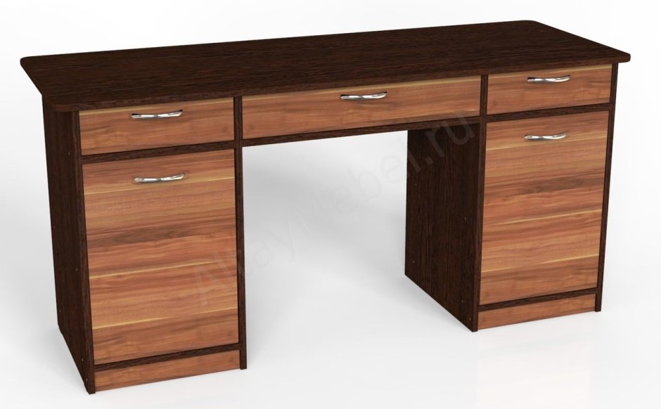 Стол двухтумбовый Эрго ст21-16т/2