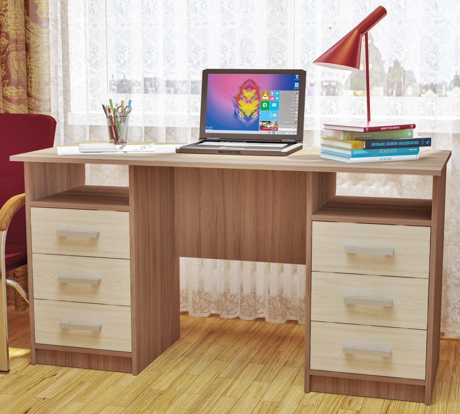 Стол двухтумбовый фронда-2