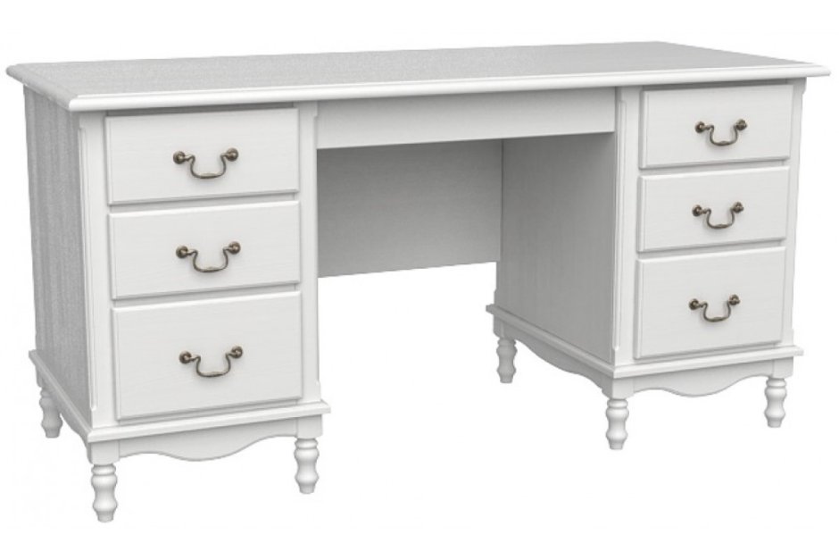 Тумба белая под стол письменный с ящиками современная