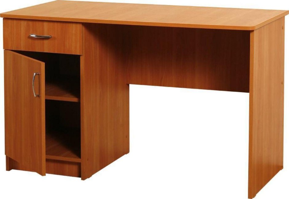 Стол письменный 1-тумбовый 1200х600х750мм, 1200-СП-тя комплект базовый