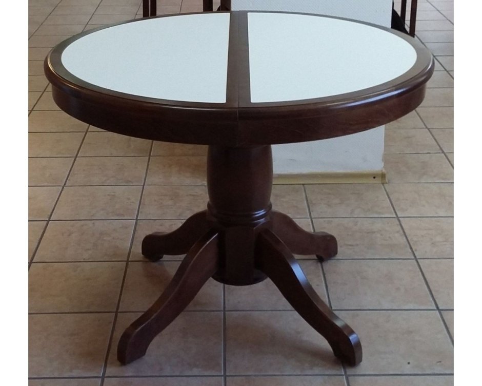 Круглый раздвижной обеденный стол Mebelion Аллегро