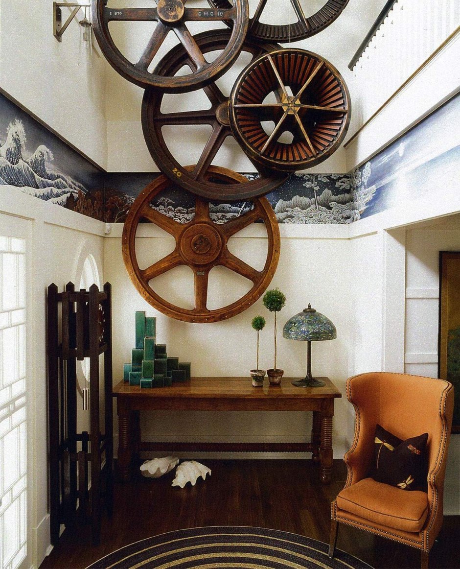 Интерьер Индустриальный стиль стимпанк