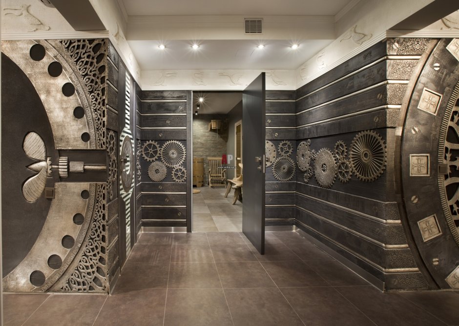 Туалет в стиле стимпанк