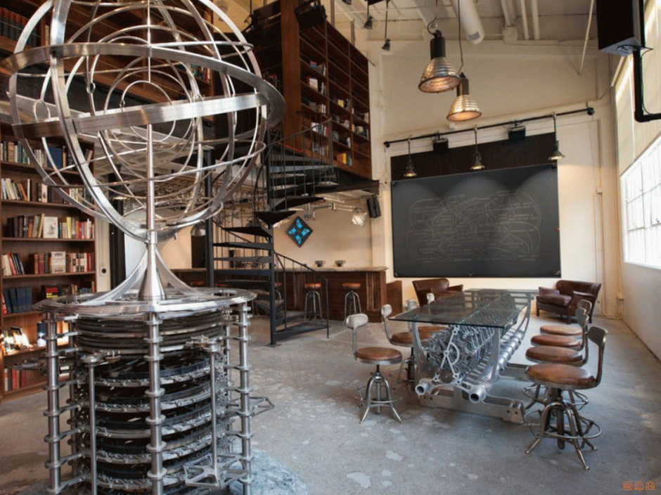 Стимпанк стиль в интерьере