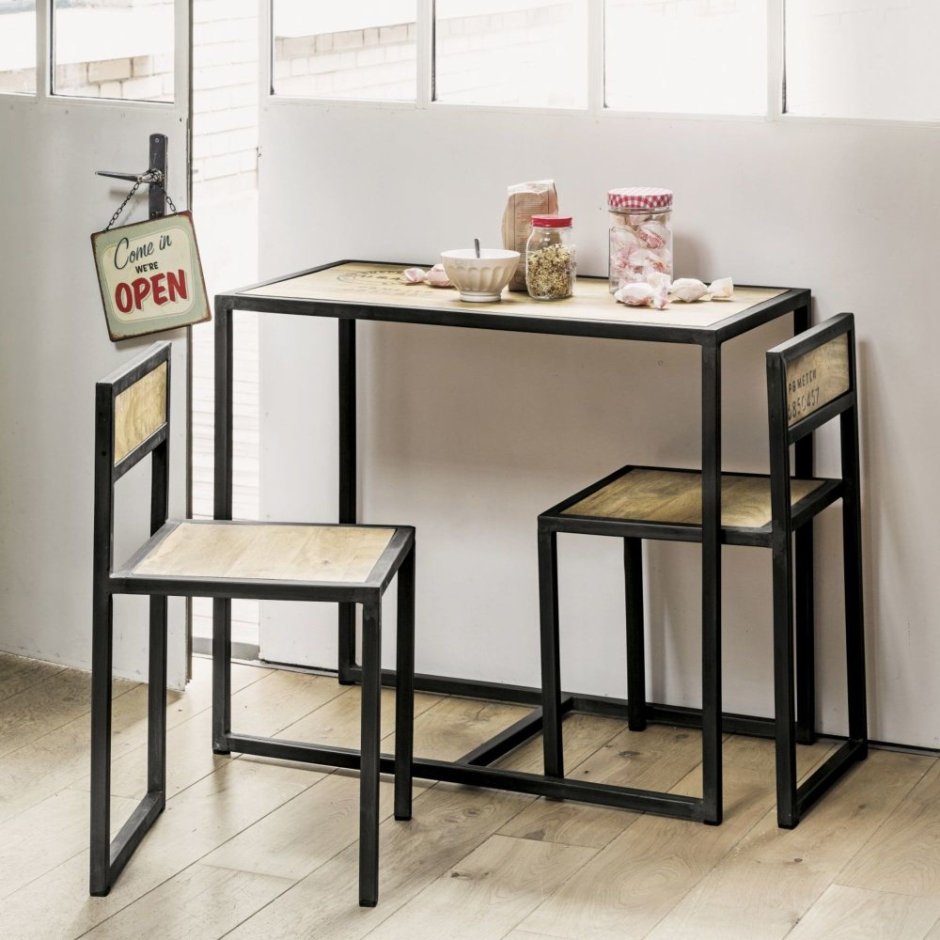 Обеденный стол Айрон (лофт)