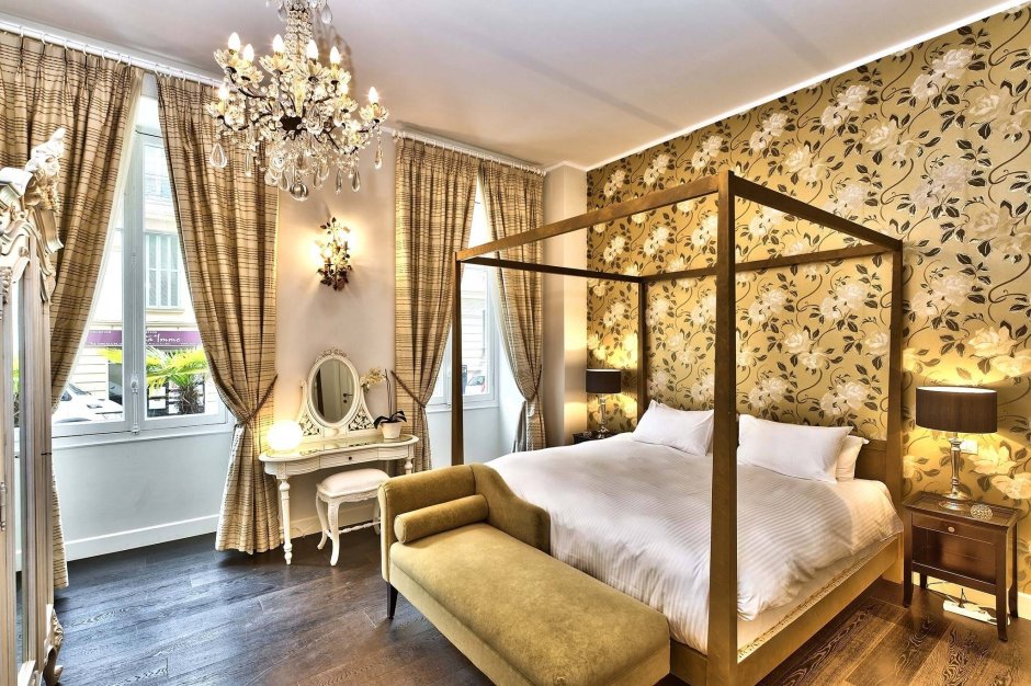 Золото в интерьере