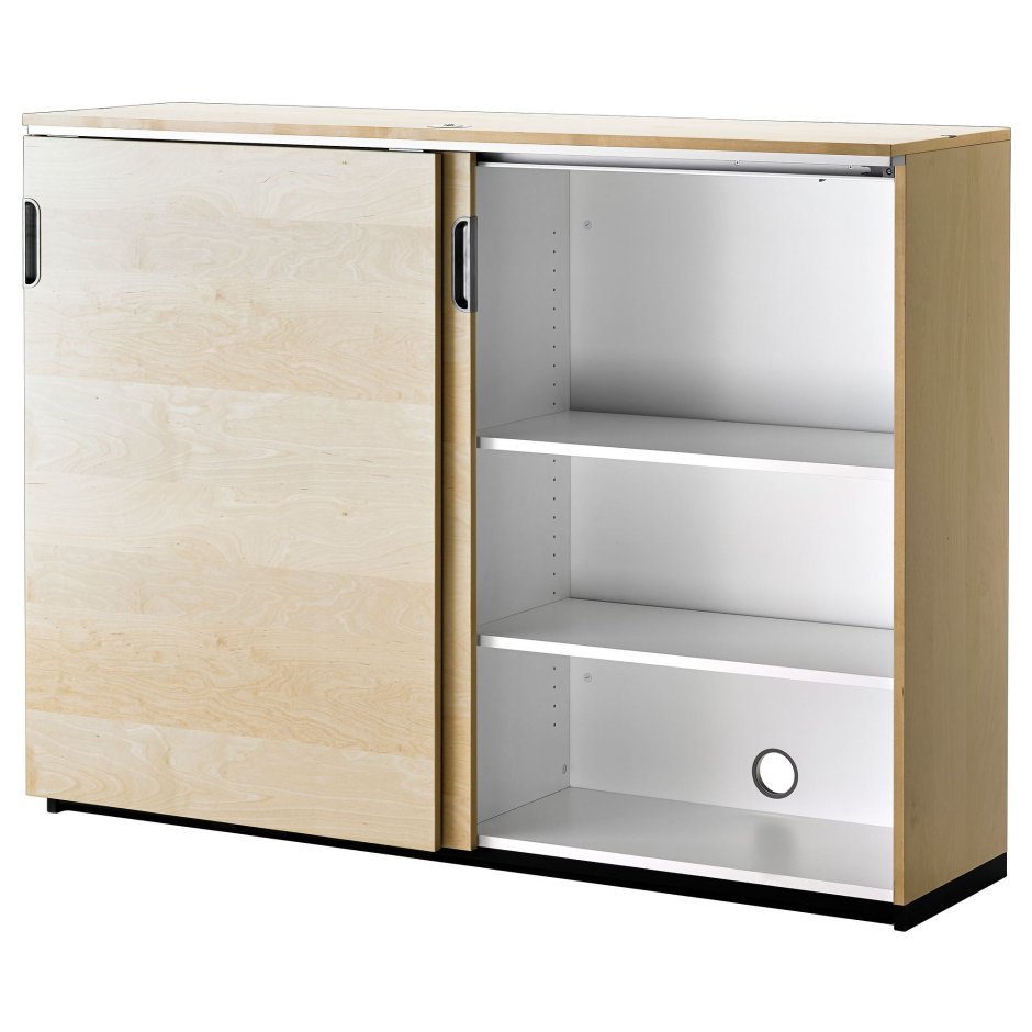 Тумба с раздвижными дверцами ш 110