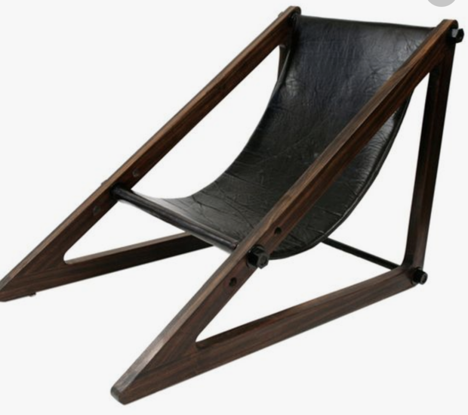 Складное кресло из металла