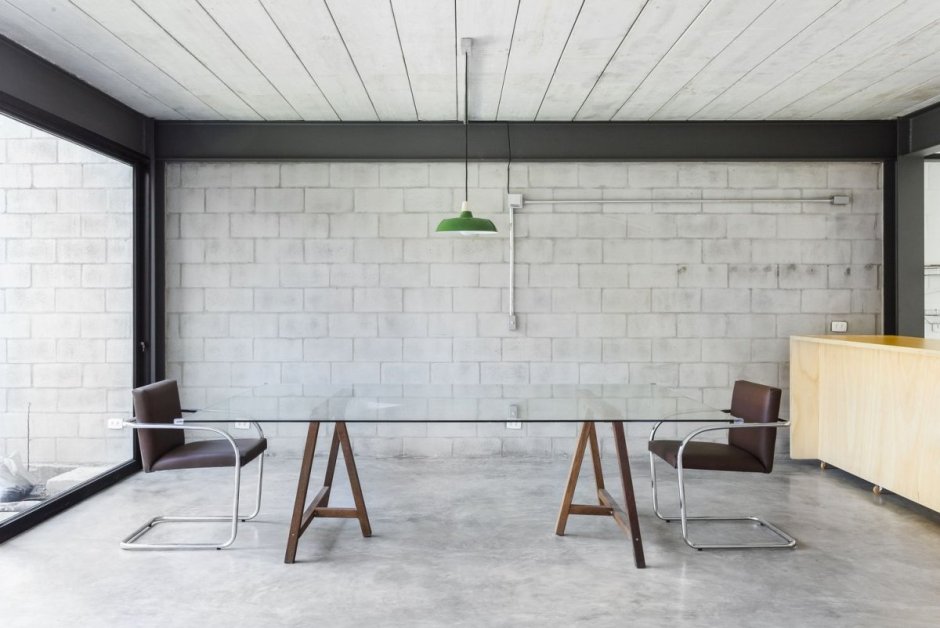 Газобетон в стиле лофт