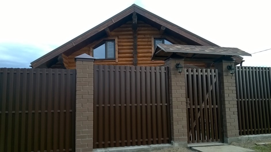 Штакетник RAL 8019