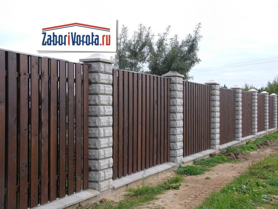 Забор штакетник