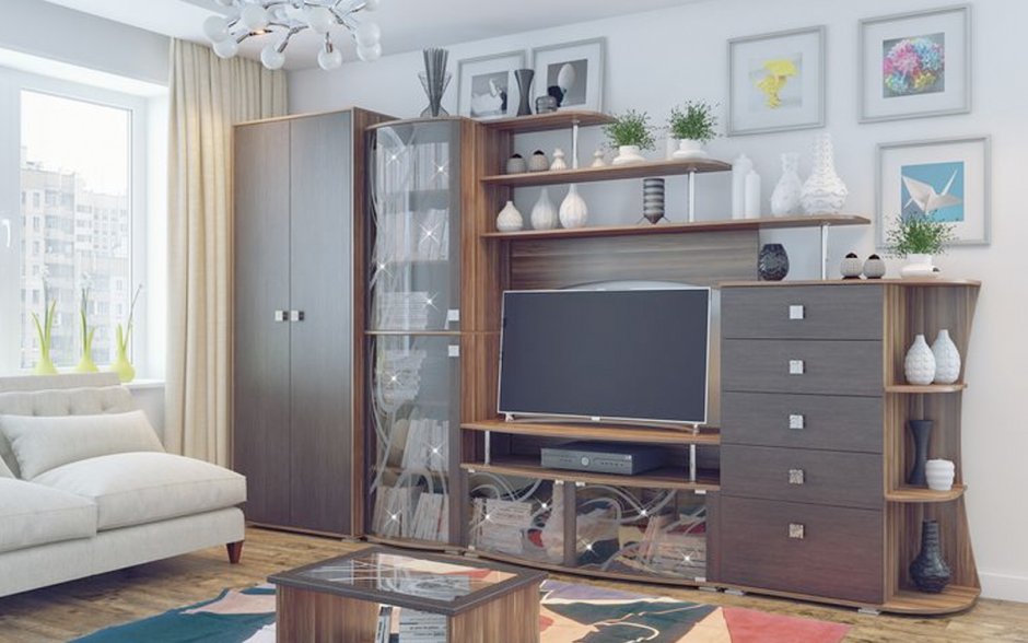 Гостиная Нота 16 ясень-шимо