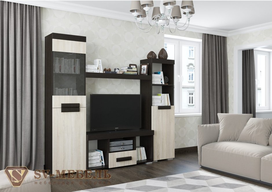 Гостиная Нота SV-мебель