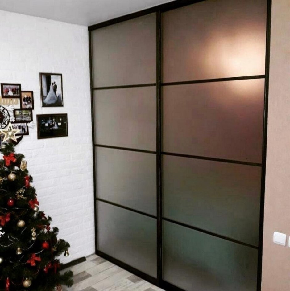 Шкаф купе зеркало бронза профиль аристо